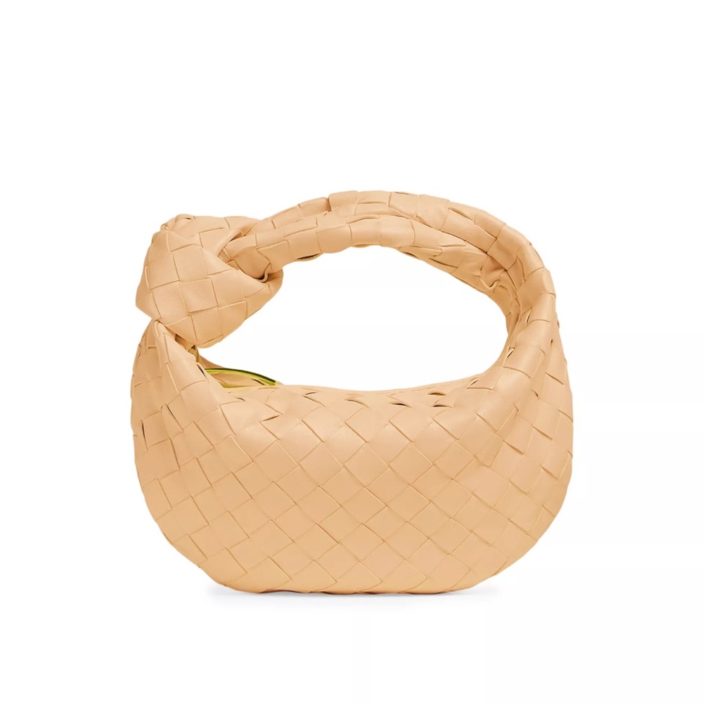 Bottega Veneta Mini Jodie Intrecciato Leather Top-Handle Bag